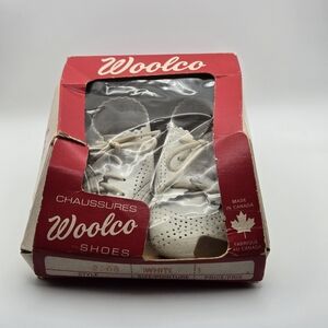 Vintage Woolco Baby Shoes in Original Box (1960's)